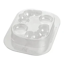 Moules À Chocolat*SILIKOMART Kit Moules Chocolat Eléphant en PVC 20 x 17 x 20,5 cm (x5)