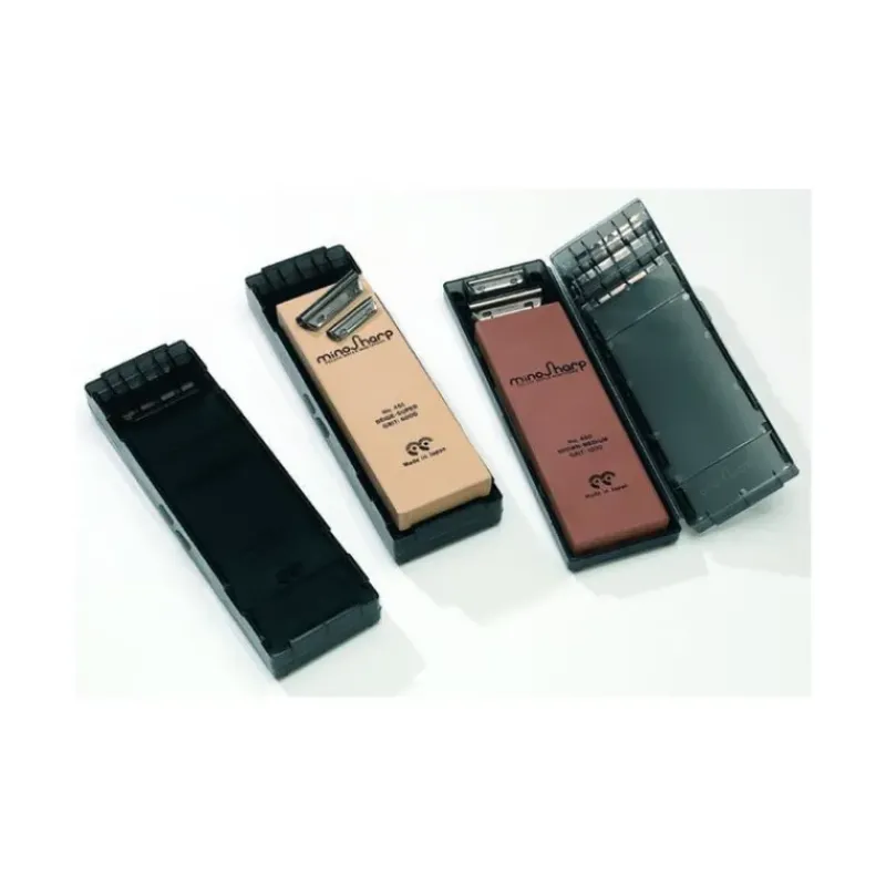 Affûtage Aiguiseur*GLOBAL Kit pierre à aiguiser à eau grains Polissage