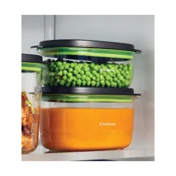 Machine Sous Vide|Conservation*FOODSAVER Lot 2 Boîtes Alimentaires Sous Vide Fraîcheur & Marinade 0.7L + 1.2L