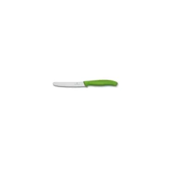 Couverts*VICTORINOX Lot 2 Couteaux à Tomate 11 cm Vert Swiss Classic