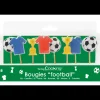 Décoration Gâteau*SCRAPCOOKING Lot de 8 Bougies Football