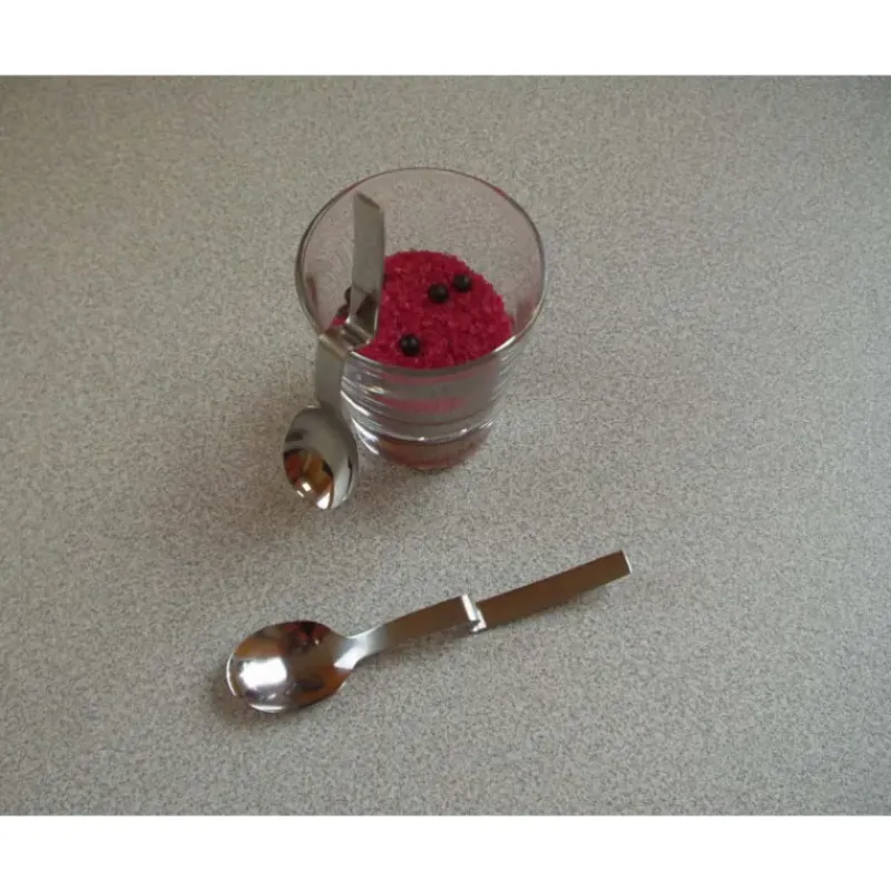 Servir, Présenter*LEBRUN Lot de 6 Cuillères coudées à moka Esmeralda par