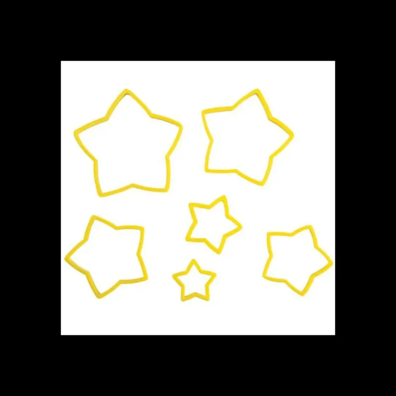 Emporte Pièce - Découpoir Pâtisserie*WILTON Lot de 6 Emporte-Pièces Etoile