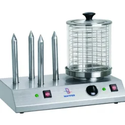 Matériel Snacking*MATFER Machine à Hot Dog 4 Plots