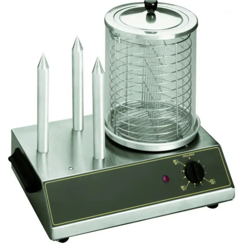 Matériel Snacking*ROLLER GRILL Machine à Hot Dog 3 Plots