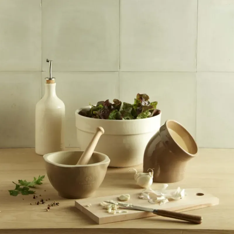 Moulin*EMILE HENRY Main à sel en Céramique Grand cru Ø 10cm