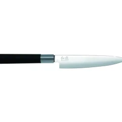 Couteau De Chef|Couteau Santoku*KAI Mallette 5 Couteaux de Cuisine Japonais Wasabi Black