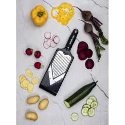 Mandoline De Cuisine*MICROPLANE Mandoline Multifonction en V Specialty Noir