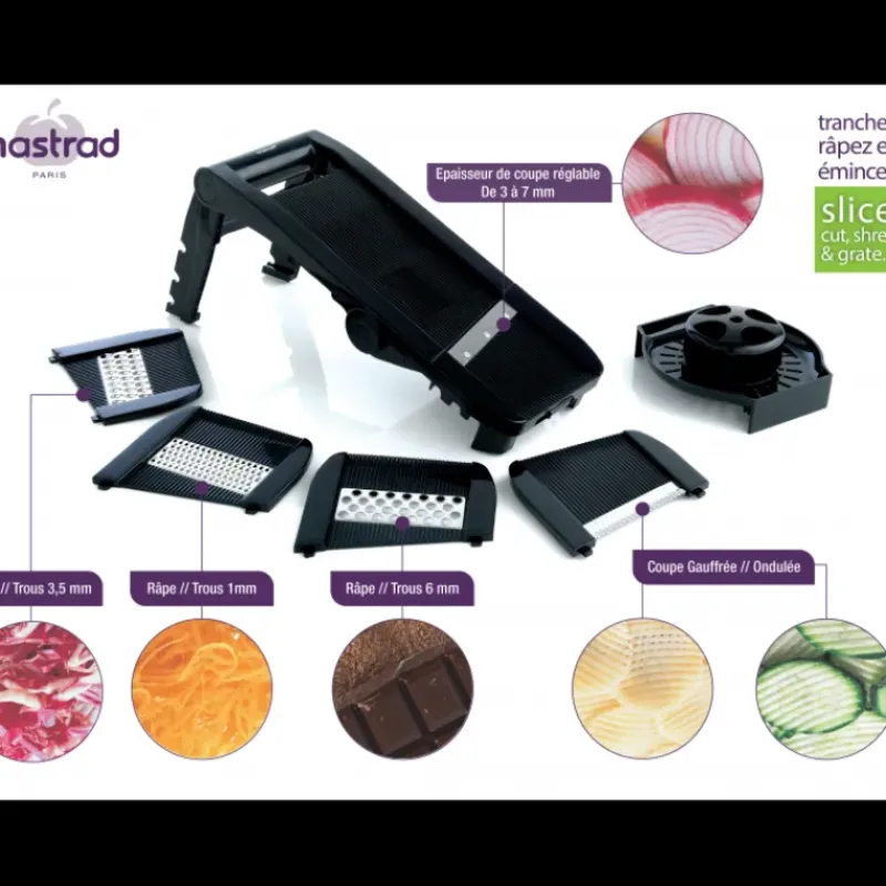 Mandoline De Cuisine*MASTRAD Mandoline Multi-râpes