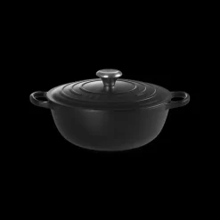 Marmites*LE CREUSET Marmite en fonte 26 cm Noir Mat Signature