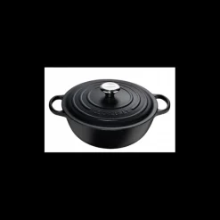 Marmites*LE CREUSET Marmite en fonte 26 cm Noir Mat Signature