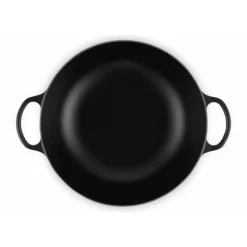 Marmites*LE CREUSET Marmite en Fonte 32 cm Noir Mat Signature