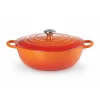 Marmites*LE CREUSET Marmite en Fonte 32 cm Volcanique Signature