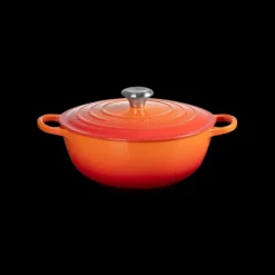 Marmites*LE CREUSET Marmite en fonte 26 cm Volcanique Signature