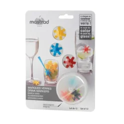 Accessoires Bar*MASTRAD Marque Verre coloris assortis (x12)