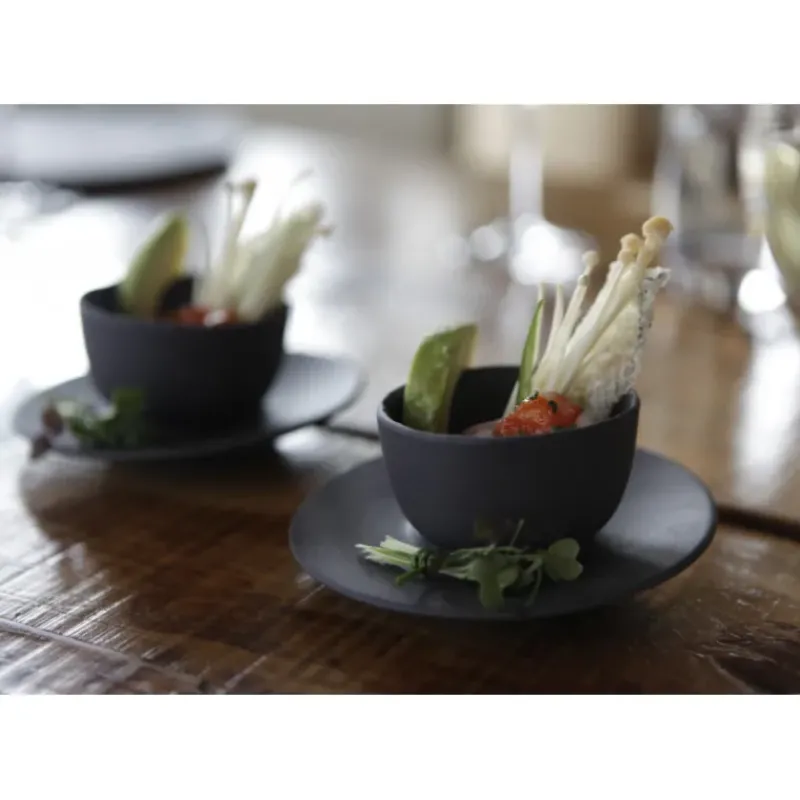 Servir, Présenter*REVOL Mini Bol Ardoise 8cl Basalt