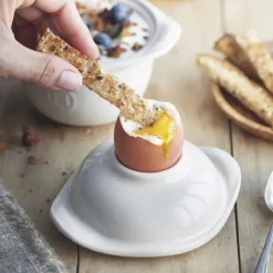 Servir, Présenter|Plat De Cuisson*EMILE HENRY Mini Cocotte Coquetier en Céramique Ø 14 cm Argile