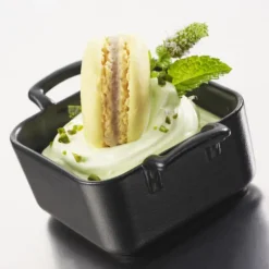 Servir, Présenter*REVOL Mini Ramequin Carré Noir 7x7 cm Belle Cuisine