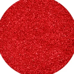 Décoration Comestible*FUNCAKES Mini-billes Rouge 80g
