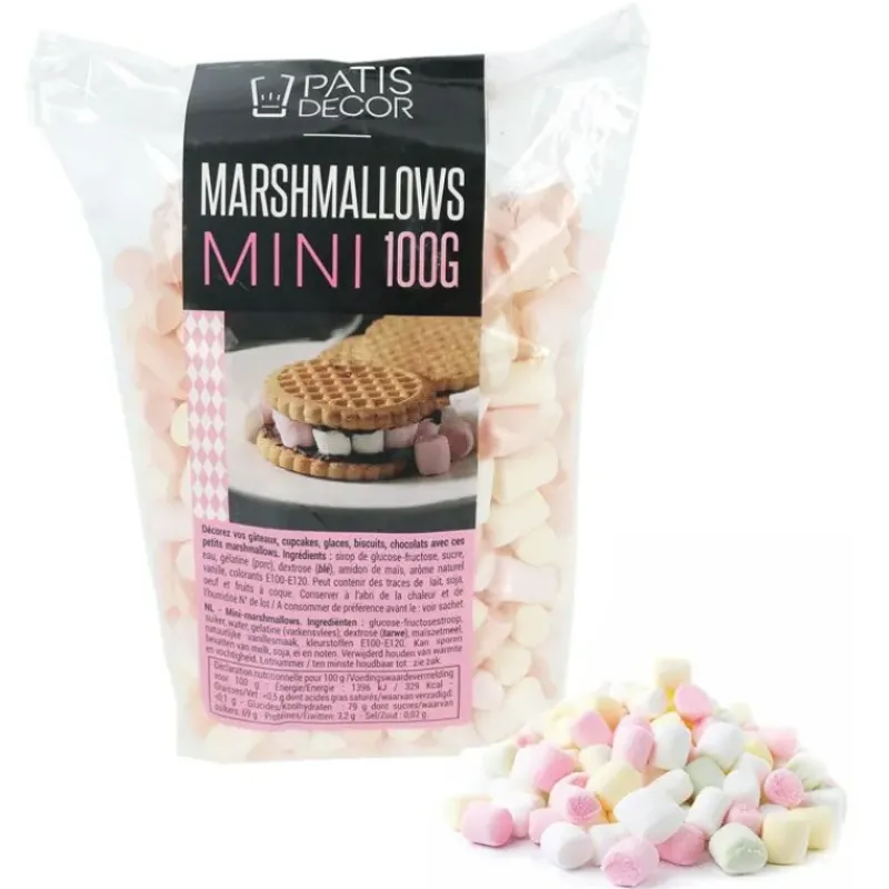 Confiserie*PATISDECOR Mini-Marshmallows 100 g Patisdécor