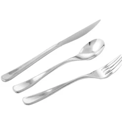 Couverts*LEBRUN Ménagère 24 pièces Panama Inox 5 mm