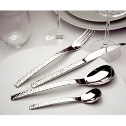 Couverts*COUZON Ménagère 50 pièces Pix'elle 3D