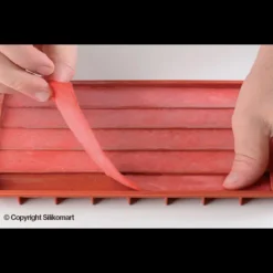 Moule Silicone*MALLARD FERRIERE Moule 5 Barres Arrondies en Silicone