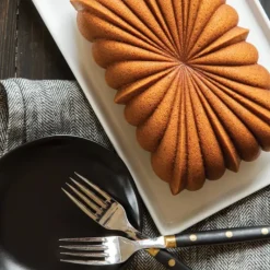 Moules À Gâteaux|Moule Anti-adhésif*NORDIC WARE Moule à Cake Plissé Gold