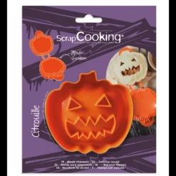 Moules À Gâteaux*SCRAPCOOKING Moule à Chausson Citrouille 10 cm