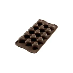 Moules À Chocolat|Moule Silicone*EASY CHOC Moule à Chocolat 15 Coeurs - Silicone Spécial Chocolat