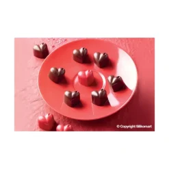 Moules À Chocolat|Moule Silicone*EASY CHOC Moule à Chocolat 15 Coeurs - Silicone Spécial Chocolat