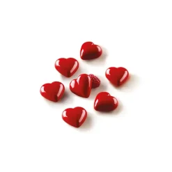 Moules À Chocolat|Moule Silicone*EASY CHOC Moule à Chocolat 12 Cœurs Bombés - Silicone Spécial Chocolat