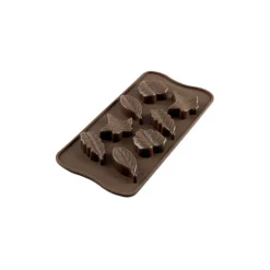 Moules À Chocolat|Moule Silicone*EASY CHOC Moule à Chocolat 8 Feuilles - Silicone Spécial Chocolat