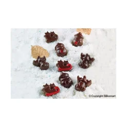 Moules À Chocolat|Moule Silicone*SILIKOMART Moule à Chocolat 15 Sujets Noël Easy Choc - Silicone Spécial Chocolat