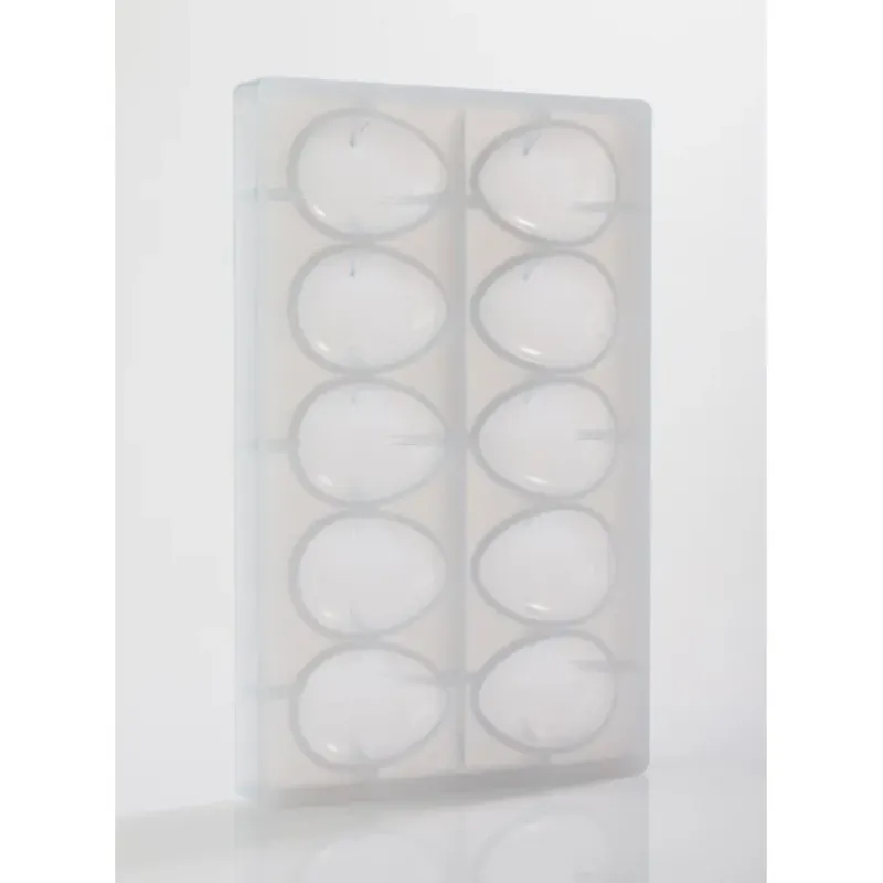 Moules À Chocolat*BARRY Moule à Chocolat Oeuf Lisse 6,5 cm (x10)