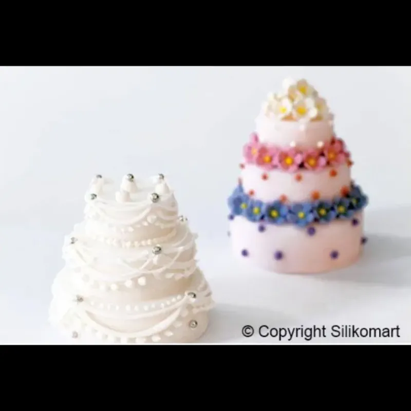 Moule Silicone|Moules À Gâteaux*MALLARD FERRIERE Moule 6 Dômes à Etages en silicone