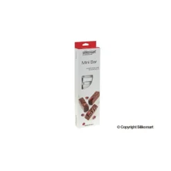 Moule Silicone*SILIKOMART Moule à glace silicone 10 barres rectangles avec bâtonnets