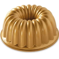 Moule Anti-adhésif|Moules À Gâteaux*NORDIC WARE Moule à Gâteau Bundt Élégant Gold
