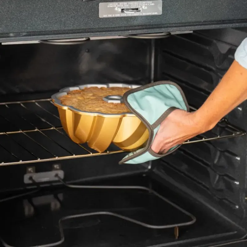 Moule Anti-adhésif|Moules À Gâteaux*NORDIC WARE Moule à Gâteau Bundt Torsadé Gold