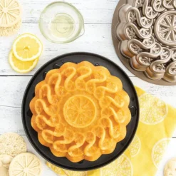 Moule Anti-adhésif|Moules À Gâteaux*NORDIC WARE Moule à Gâteau Citron Toffee