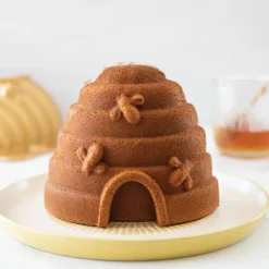 Moule Anti-adhésif|Moules À Gâteaux*NORDIC WARE Moule à Gâteau 3D Ruche Toffee