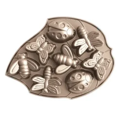 Moule Anti-adhésif|Moules À Gâteaux*NORDIC WARE Moule à Gâteaux Coccinelle et Libellule (x8) Toffee