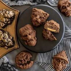 Moule Anti-adhésif|Moules À Gâteaux*NORDIC WARE Moule à Gâteaux Monstres (x8) Bronze