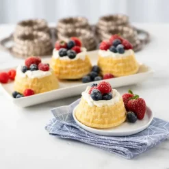 Moule Anti-adhésif|Moules À Gâteaux*NORDIC WARE Moule à Gâteaux Paniers (x6) Toffee