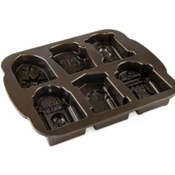 Moule Anti-adhésif|Moules À Gâteaux*NORDIC WARE Moule à Gâteaux Pierres Tombales (x6) Bronze