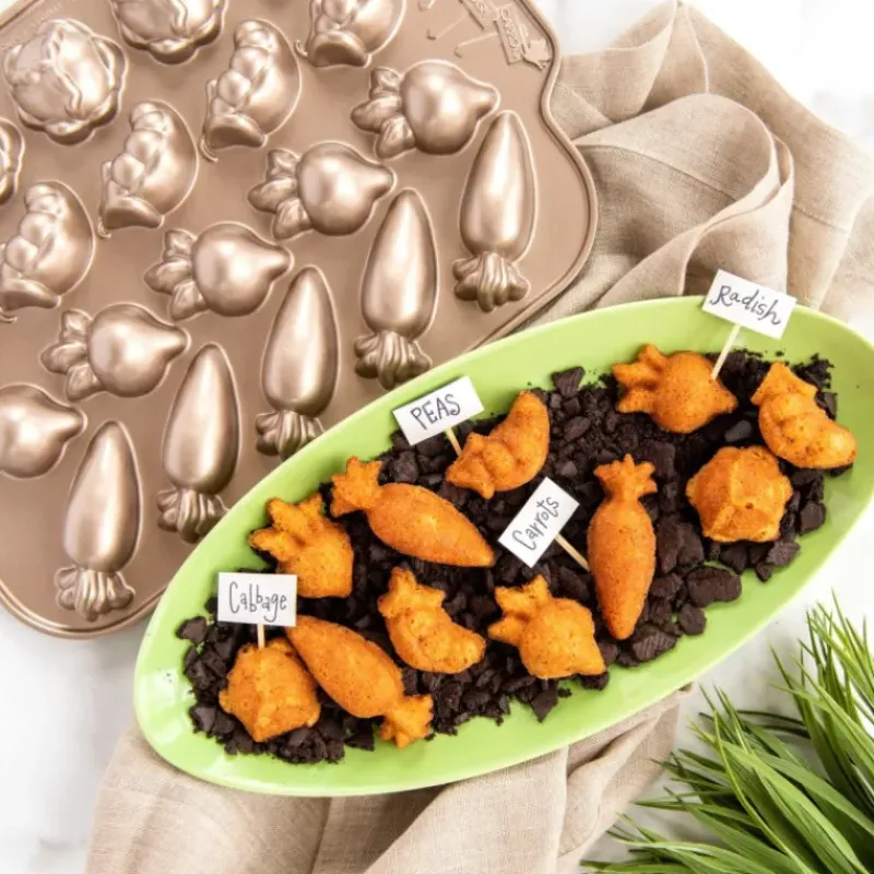 Moule Anti-adhésif|Moules À Gâteaux*NORDIC WARE Moule à Gâteaux Potager (x20) Toffee