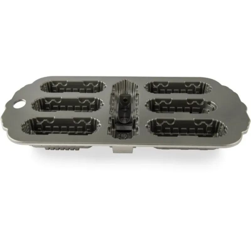 Moules À Gâteaux|Moule Anti-adhésif*NORDIC WARE Moule à Gâteaux Train Nordic Express (x7) Silver