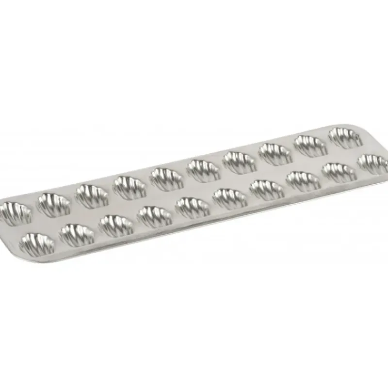 Moule Fer Blanc|Moules À Gâteaux*GOBEL Moule 20 Madeleinettes Fer Blanc