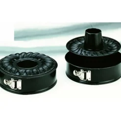 Moule Anti-adhésif|Moules À Gâteaux*IBILI Moule à Savarin Anti Adhésif Fond Amovible Ø 28 cm x H 6,5 cm