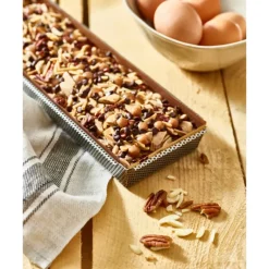 Moules À Gâteaux*DE BUYER Moule à Tarte Rectangulaire Inox Perforé Amovible 35 x 10 cm x H 3,5 cm